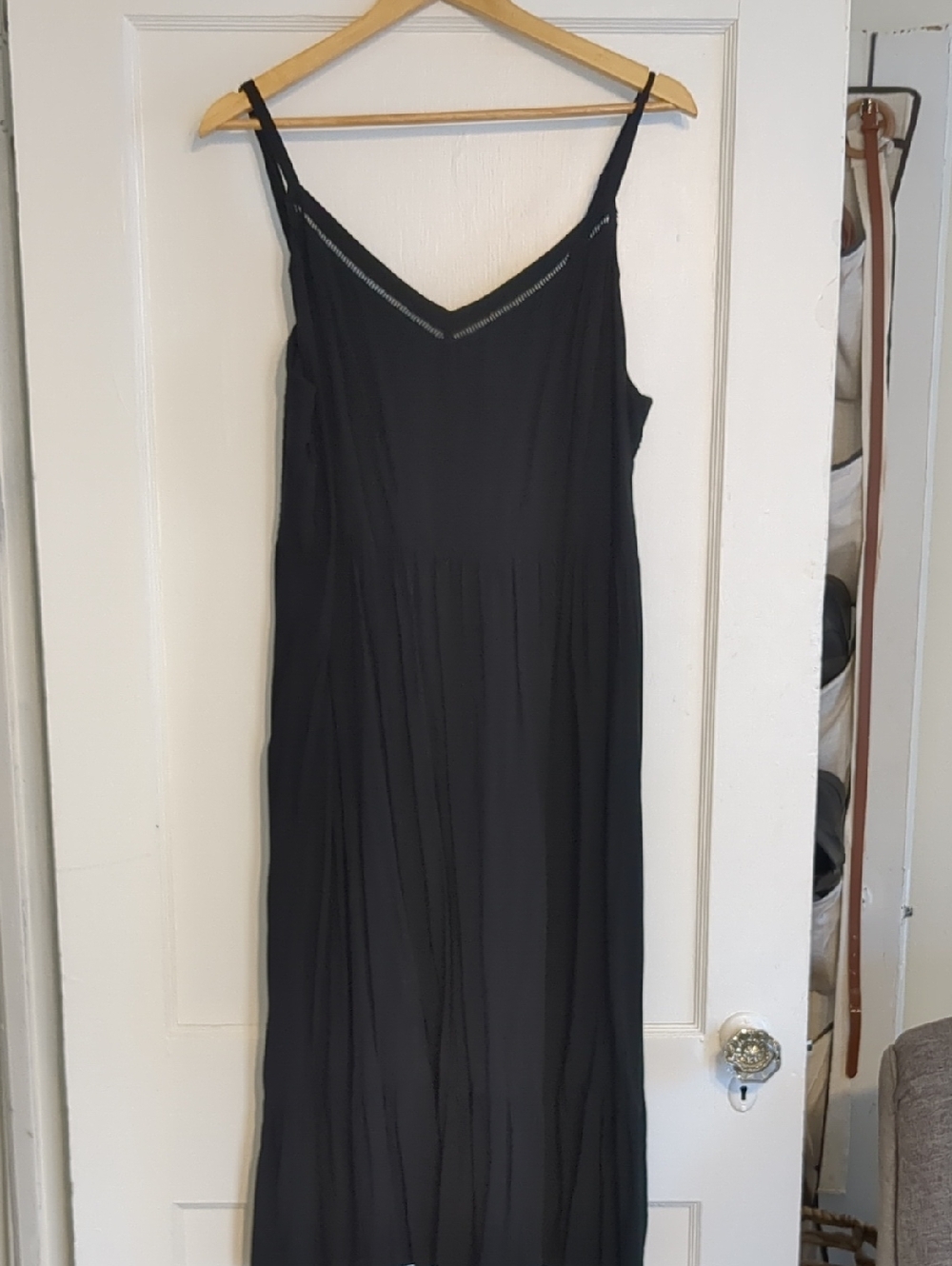 Old Navy V-neck Black Smooth Classy Jumper